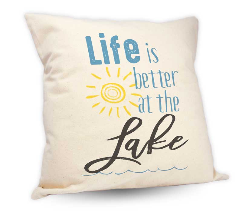 Life Is Better At The Lake Cushion 18