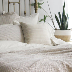 Michelle Platinum Waffle Weave Bedding by St Geneve Fine Linen