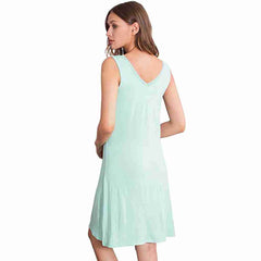 Mist Bamboo A-Line Sleeveless Nightdress