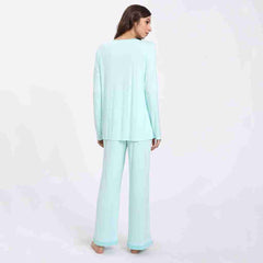 Mist Bamboo Long Sleeve Pj's