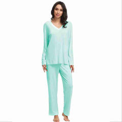 Mist Bamboo Long Sleeve Pj's