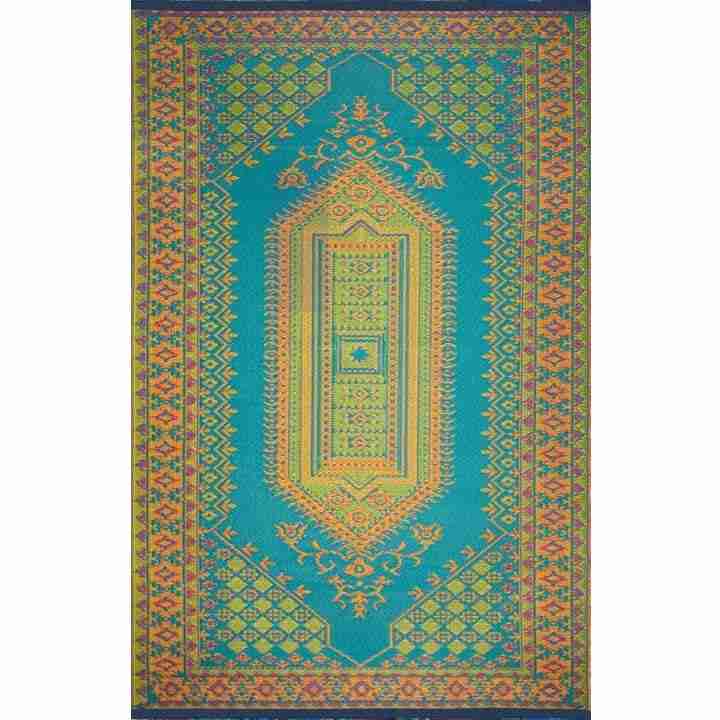 Avo Mat Molten Marine Green Outdoor Rug