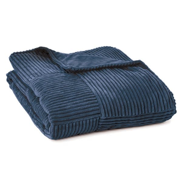 Moumou Pink Corderoy Velvet Throw by BRUNELLI