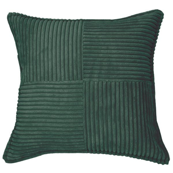 Moumou Green Corderoy Velvet European Pillow by BRUNELLI