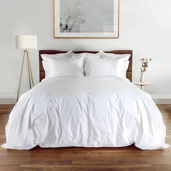 Nico Organic Cotton Percale Bedding by St Geneve Fine Linen