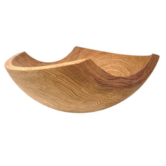 NATURAL OAK SHARD SALAD BOWL