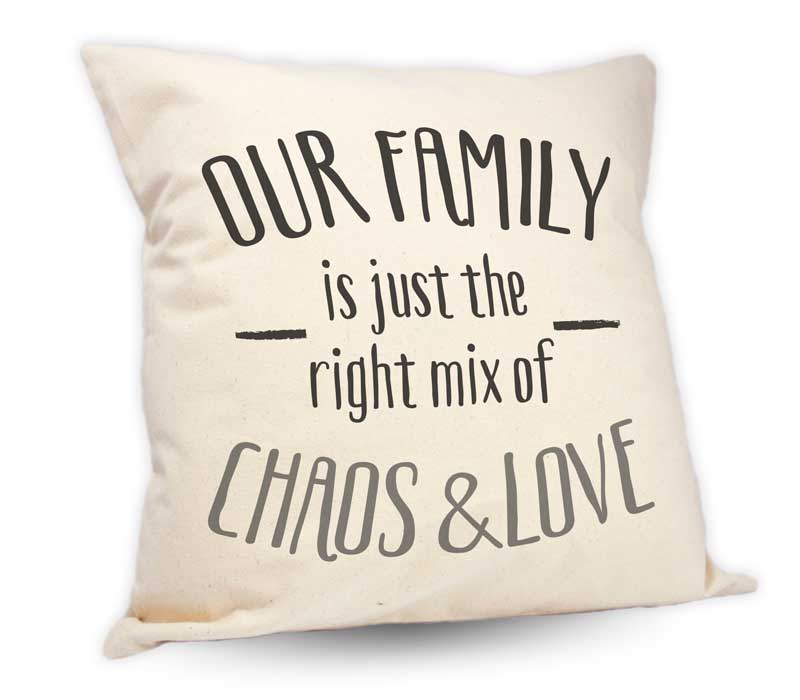 Our Family Is Just The Right Mix Cushion 18