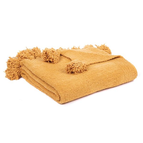 Paddington Terracotta Chenille Throw by BRUNELLI