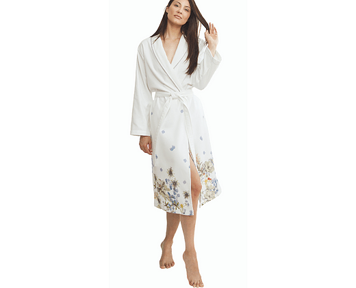 Passion Flower Bathrobe - Made In Portugal