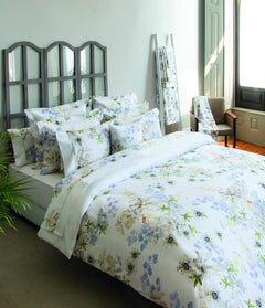 Passion Flower Printed Sheet Set - Made In Portugal