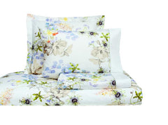 Passion Flower Printed Sheet Set - Made In Portugal