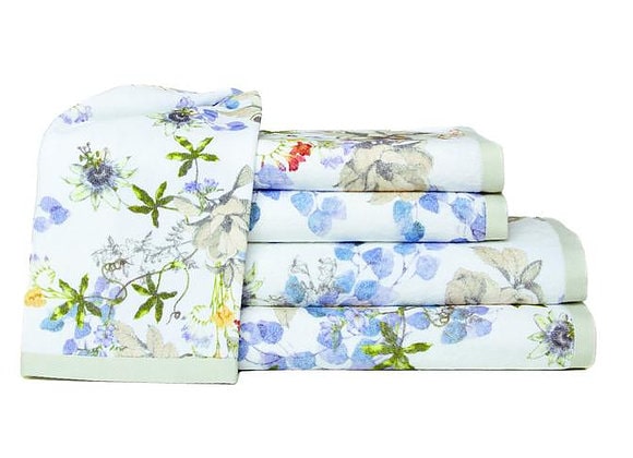 Passion Flower Towel - Made In Portugal