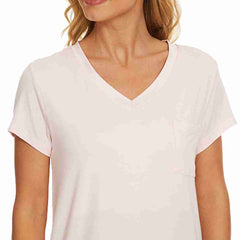 Pink Bamboo Short Sleeve Sleepshirt