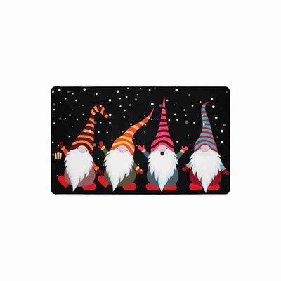 1.5x2.5 (45x75 cm) Poly Mat Happy Gnomes