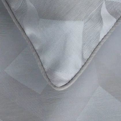 Quadra Jacquard Bedding by St Geneve Fine Linen - Fabric from Italy Sewn in Canada