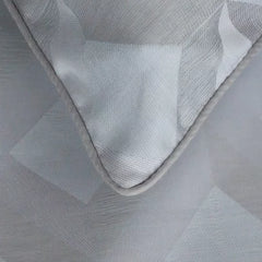 Quadra Jacquard Bedding by St Geneve Fine Linen - Fabric from Italy Sewn in Canada