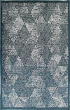 Art Silk Kite Blue Rug