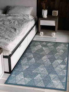 Art Silk Kite Blue Rug
