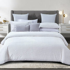 STELLA WHITE DUVET COVER SET