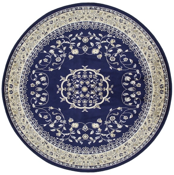 Art Silk Sarook Navy Rug
