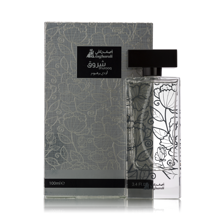 SHUROOQ SPRAY BY Asgharali perfumes 100 ML - Made In KSA
