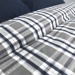 Simon Yarn Dyed Flannel Duvet Cover by Cuddledown