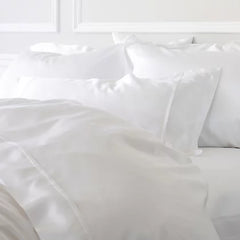 Sophia Silk-Cotton Sateen Blend Bedding by St Geneve Fine Linen