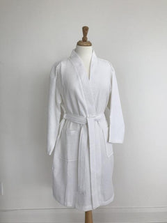 Spa Waffle Bath Robe - Made In Turkey
