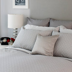 Tessella Jacquard Bedding by St Geneve Fine Linen - Made In Canada