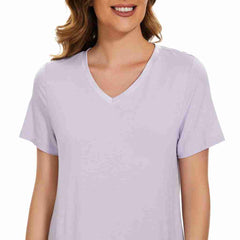 Twilight Bamboo A-Line Short Sleeve Nightdress