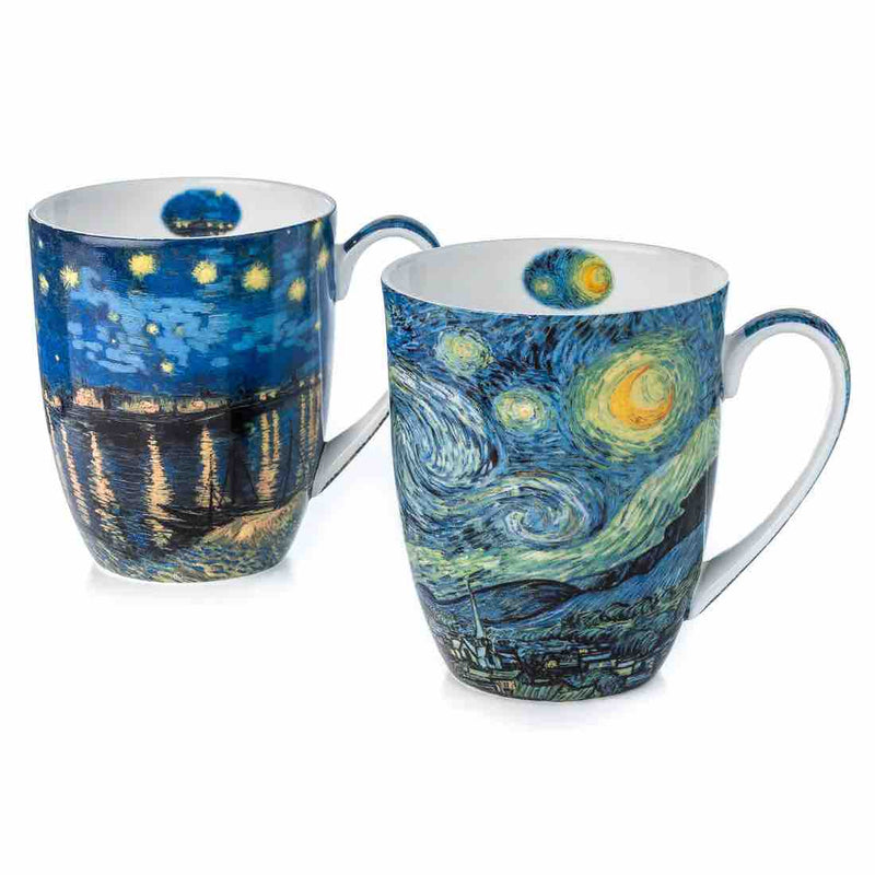 Van Gogh 'Starry Nights' Mug Pair