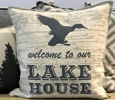 Welcome To Our Lake House Pillow 20
