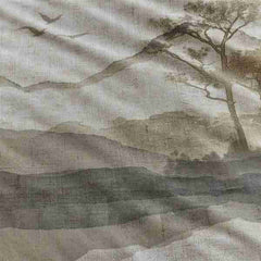 Zen Landscape Print Duvet Cover by JO AND ME