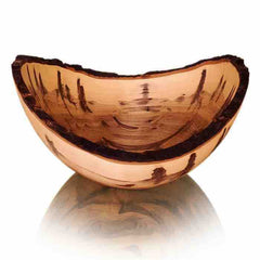 BARK EDGE AMBROSIA MAPLE BOWL BY STINSON STUDIO