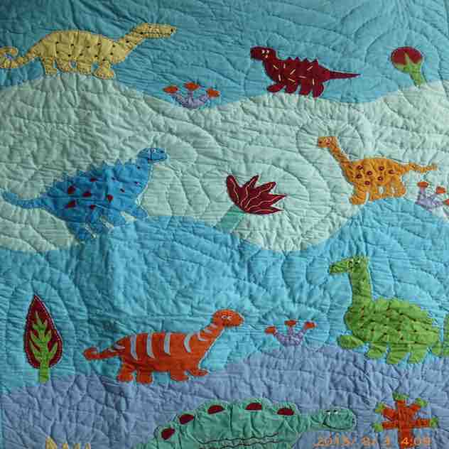 Dinosaur Baby Quilt