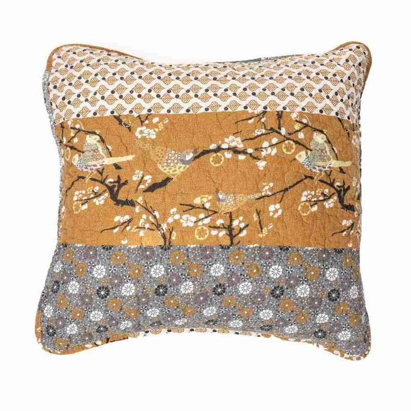 Gustav Decorative Pillow Cover With Birds by BRUNELLI