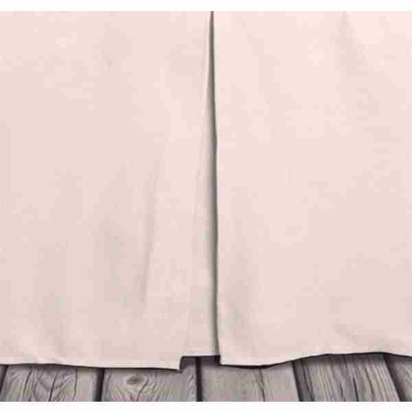 Linen Pink Blush Bedskirt