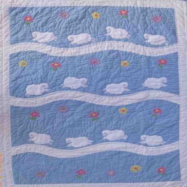 LAMB Baby Quilt