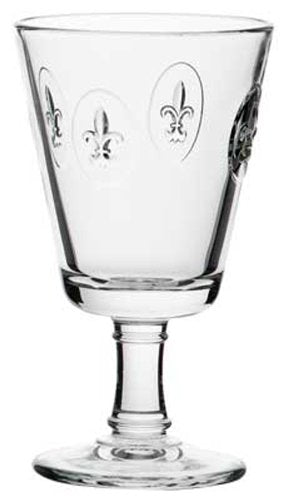 La Rochere Set of 6 Fleur De Lys 6 Piece 9 Oz. Wine Stem