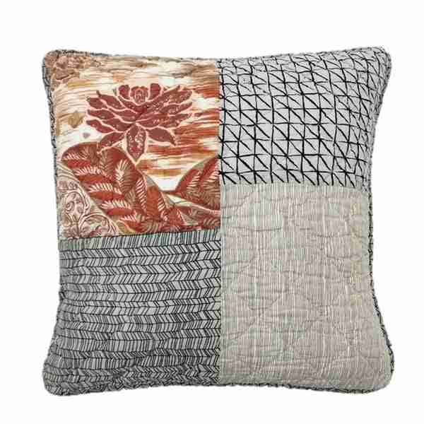 Mocha Warm Coloured Cushion Cover by BRUNELLI