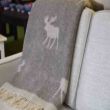 Moose Grey Made in Portugal 100% Cotton Throw