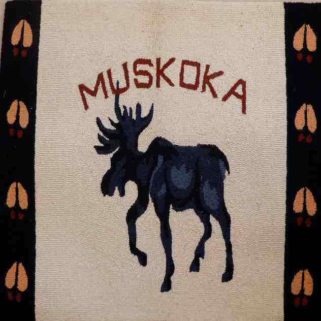 Moose with Muskoka Rug