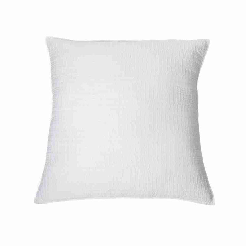 Newton White Decorative Pillow Cover by KABANE