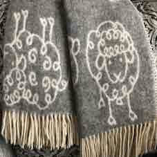 Ophiea Made in Portugal 100% Wool Throw