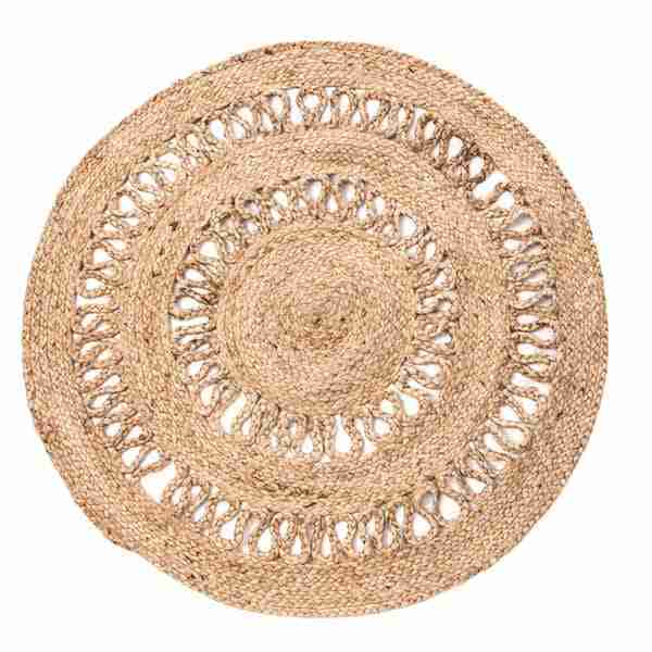 Sesame Round Jute Rug