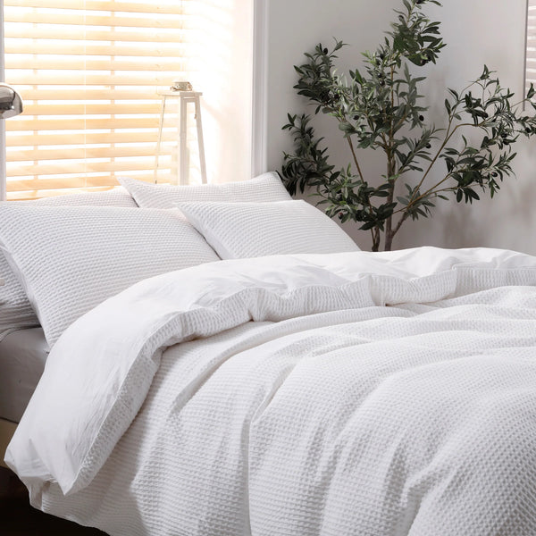 Waffle Duvet Cover