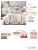 Blossom by St Geneve Fine Linen - Fabric from Italy - Made In Canada - Available In 3 Designes