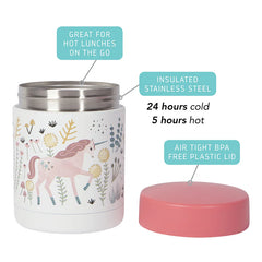 Danica Food Thermos Stainless Steel Small Unicorn