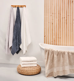 Alexandria Towel by Cuddledown - Made In Portugal