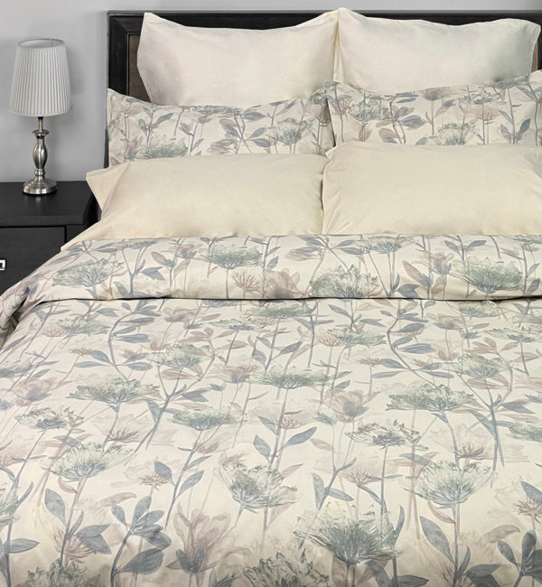 Aria Solid Gabel Collection by Cuddle Down Bedding - Made In Canada Woven in Italy